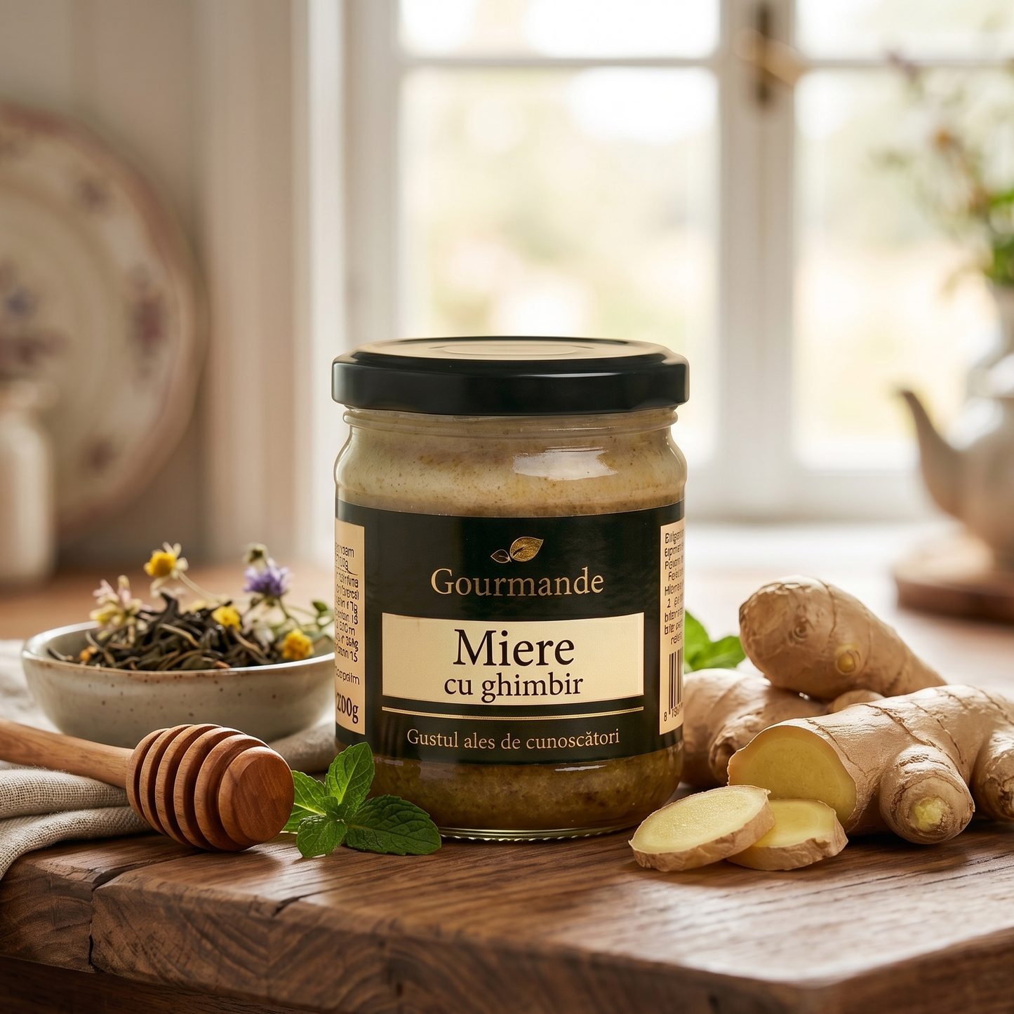 Miere cu ghimbir 200g