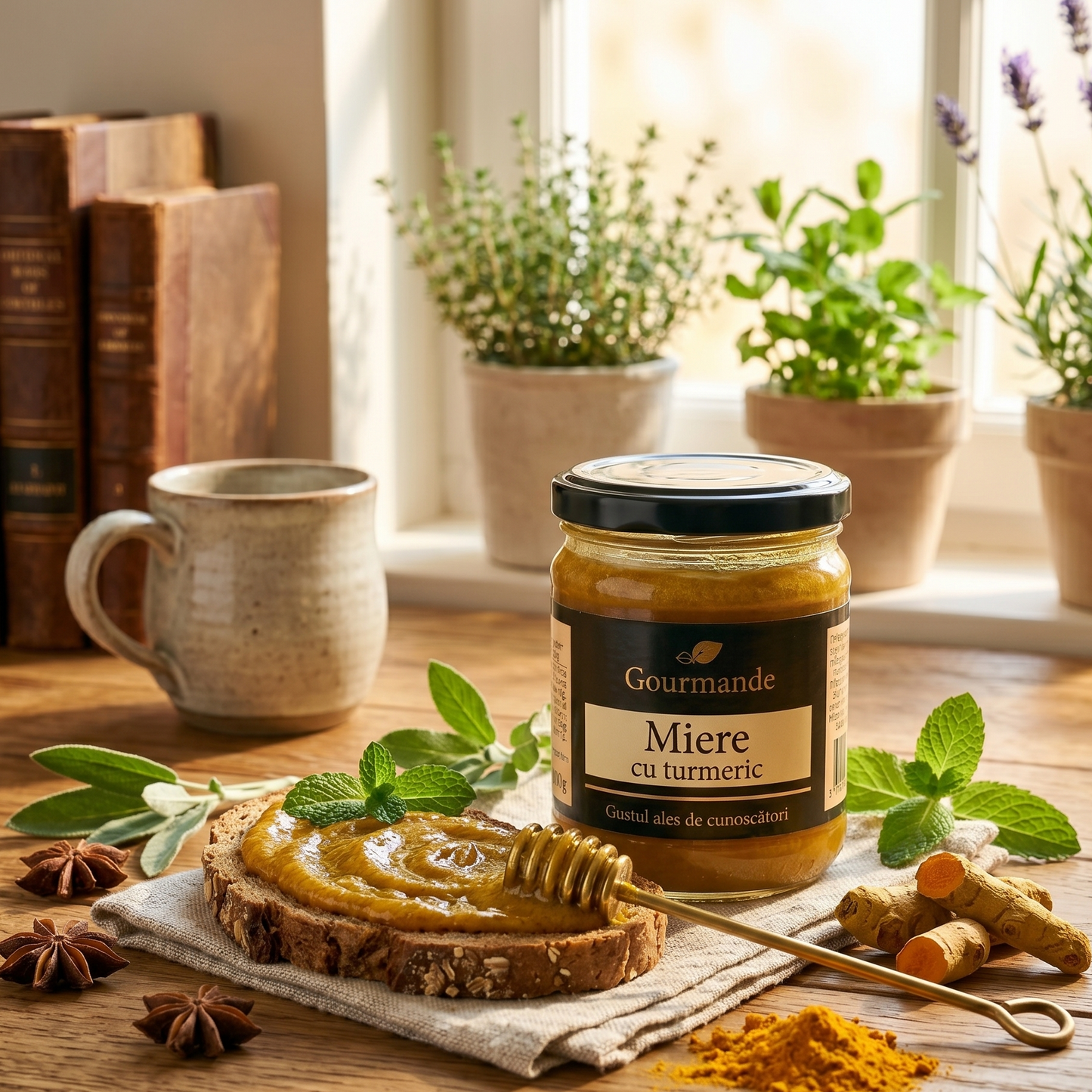 Miere cu turmeric 200g